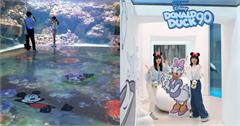 桃園｜Xpark「唐老鴨90周年特展」搶先看！10個打卡點、互動AR濾鏡超好拍，限定套票送22公分唐老鴨包包！