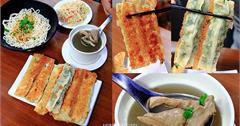 新北｜楊家麵食水餃館：15公分巨無霸大鍋貼太猛！冰花香脆餡飽滿，永安市場站人氣美食