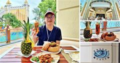 澳門｜微風餐廳：空中的水上綠洲！在最美池畔秘境享受美食