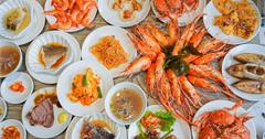 台中｜太陽百匯－潮港城：釜山海鮮季開跑！韓料上鐵板，經典海鮮、五花肉新鮮現做！
