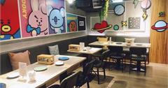 台北｜O.L.O地中海料理：「BT21宇宙明星」期間限定主題餐廳，在童趣歡樂的環境裡，享受美味異國料理！
