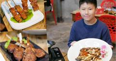 台南｜府城騷烤家：一整隻活體鰻魚炭火現烤！灑上金箔豬油拌飯，吃路邊攤也好貴氣！