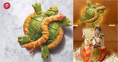 金黃酥皮「芝心蛇」尬鹹甜香Q「草仔龜」 多重美味一次享受！