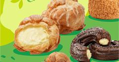 beard papa's雙口味泡芙，4/1起熱鬧回歸！青檸乳酪泡芙、布丁泡芙