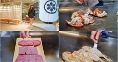 台中｜明水然・樂：無菜單鐵板料理，龍蝦、干貝、A5和牛一次享用