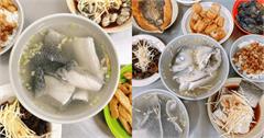 台南安平老店【王氏魚皮】推薦魚皮湯、煎魚肚，煎魚腸，老饕都這樣吃