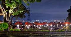 台中｜不夜天夜景餐廳：南洋風情X無敵景觀平台，俯瞰市區燈火輝煌，浪漫滿分