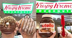 Krispy Kreme × NUTELLA®能多益9/18推出秋季必吃榛果可可甜甜圈！