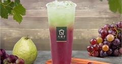 大苑子X台灣設計展-彰化行，推出限定聯名飲品「巨峰葡萄芭樂」！