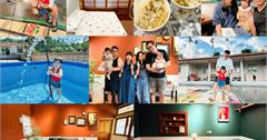 嘉義｜行滿旅宿：鄉間的懷舊親子包棟民宿，在庭院玩陀螺、踩高蹺，憶起老家的溫馨時光