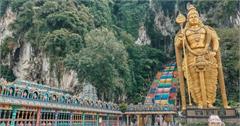 馬來西亞｜黑風洞 Batu Caves：彩色階梯、印度教文化深度遊。