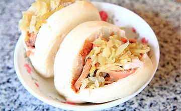 【台南】阿松割包：特別豬舌包，永樂市場必吃美食！