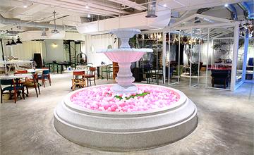 【台北】無聊咖啡AMBI-CAFÉ｜IG打卡名店，盪鞦韆、噴水池、玻璃屋、乾燥花、主題咖啡下午茶
