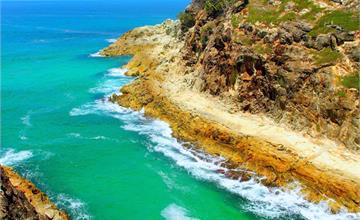 旅。澳洲｜一個人說走就走，北斯德布魯克島North Stradbroke Island的蔚藍海岸