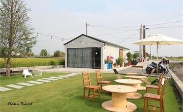 【彰化田中】小田生活mmm｜藏身稻田間的咖啡屋，美式帳篷野餐趣，還有大片草原好療癒（寵物友善咖啡）