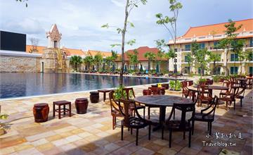 《柬埔寨五星飯店》Sokha Siem Reap Resort 暹粒新聖卡渡假村,吳哥窟最大飯店,全包式ALL IN ONE,烹飪教學課程