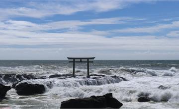 日本｜大洗磯前神社，北關東最美的海上鳥居，拍攝日出的絕佳景點，動漫迷的朝聖地