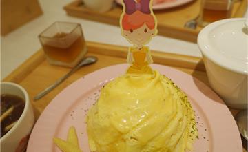 台中｜茉莉公主蛋包飯：空間舒適寬敞，可愛少女風的日式餐廳！