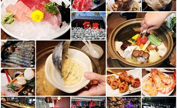 台中海鮮火鍋│花鮨餐廳(台中網美餐廳)，雙人商業午餐980高CP值份量多有夠佛