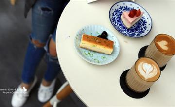 台中西屯｜Café Listen：純白色系咖啡廳，還是毛寵咖啡館！