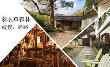 來去薰衣草森林住一晚，喚醒夜間奇幻樂園，早晨童話野餐趣～