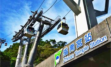 敬老卡坐捷運｜指南宮：貓空高點十二生肖景觀步道+自在茶亭免費喝包種茶，遠眺美景品茗觀星