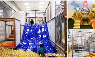 彰化親子餐廳｜彩色王國親子餐廳(鹿兒島館) 大型城堡遊戲室 小孩的玩樂天堂