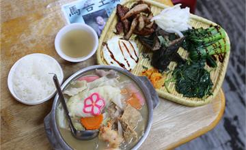南投美食｜原鄉食堂，清境農場旅遊服務中心旁的原住民平價風味餐！