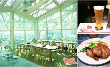 台南唯一空中花園用餐！台南美術館2館一覽夜景的好去處：美。食光 Lumière餐酒館