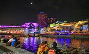 新加坡│克拉碼頭 Clarke Quay 散策：遊船票價、美食推薦！絢麗新加坡夜景