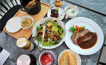 台南 │LUMIÈRE 美。食光 餐酒館 碎形屋頂玻璃帷幕下 結合視覺與味覺的饗宴