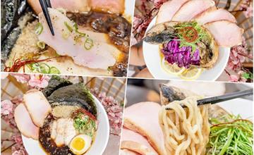 台中│傳統市場內的低調拉麵小店！竟有道地日本湯頭口味，還有可遇不可求的秋刀魚拉麵！