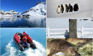 南喬治亞島登陸之一：昔日捕鯨站。Grytviken, South Georgia Island