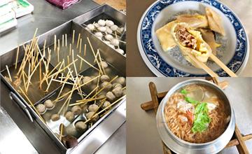 彰化｜白鳥餐飲店，早餐種類五花八門，關東煮只要5元，銅板價讓你吃到撐～