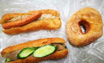 桃園中壢｜中壢溫不一樣三明治甜甜圈排隊美食現炸甜甜圈&同場加碼中壢溫豆花