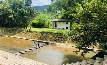 新北｜免費景點，金山清水溪休閒生態園區，戲水、烤肉、野營樣樣行
