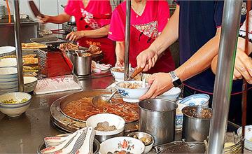 舜子推薦的基隆在地美食，金龍肉焿～彈牙肉焿、湯鮮味美，銅板價CP值超高！