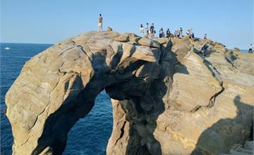 瑞芳一日小旅行，深澳鐵道自行車&象鼻岩