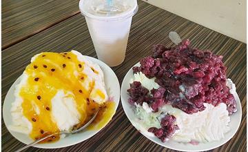和美冰菓室｜台南30年老冰店，路過會錯過，夏威夷雪山冰好吃秘訣不要攪！