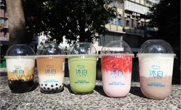 台北｜沐白小農通化店，濃純風味手搖飲，療癒系漸層飲料