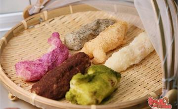 台南│台南彩虹白糖粿，台南首創六款不同風味白糖粿