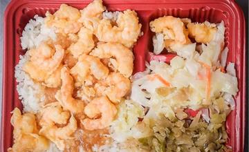 台南｜西港蝦肉飯小北店，北區午餐限定便當蝦仁滿滿
