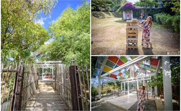 屏東恆春│阿信巧克力農場，夢幻落羽松、彩虹屋，還有可愛梅花鹿！