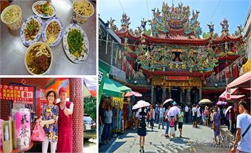 苗栗通宵│白沙屯一日遊！白沙屯拱天宮媽祖婆、通霄精鹽廠、古早味肉餅店、40年老杜牛肉麵店。