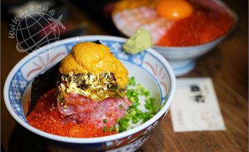 台北浮誇居酒屋│超霸氣金箔鮭魚卵海膽的茶泡飯-魚君さかなくん鮮魚專門居酒屋
