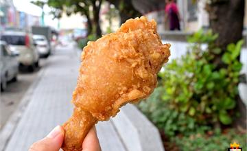 台南｜鬍鬚仔現炸香雞翅，低調小攤飄香20多年，銅板美食台式下午茶