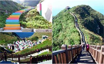 新北｜連線稜谷步道，聽濤營區變彩色，鼻頭角美上加美！