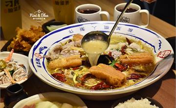 台中｜逢甲夜市宵夜美食，刁民酸菜魚，從中午營業到半夜2點，鹹香麻辣的酸菜魚也可外帶