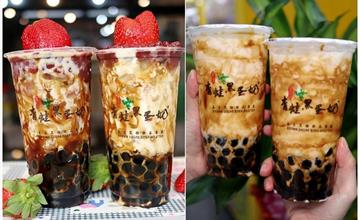 台南│把草莓大福放進飲料裡，全台只有這裡喝得到！