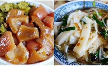 苗栗｜南庄老街美食，松鶴小吃店，古早味豬皮飯、勾勾麵，在地人氣名店之一